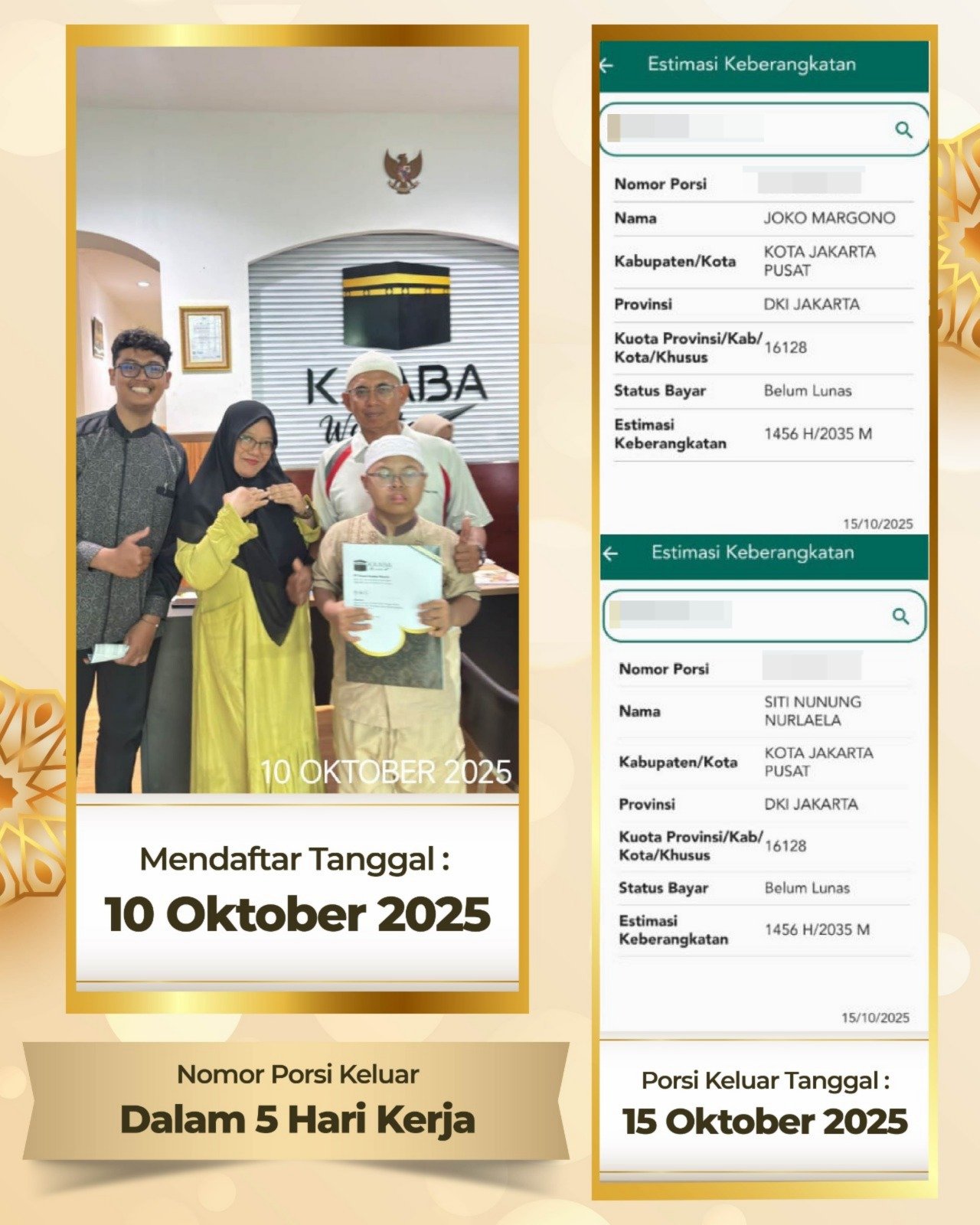 Bukti Pendaftaran Porsi Haji Khusus 02