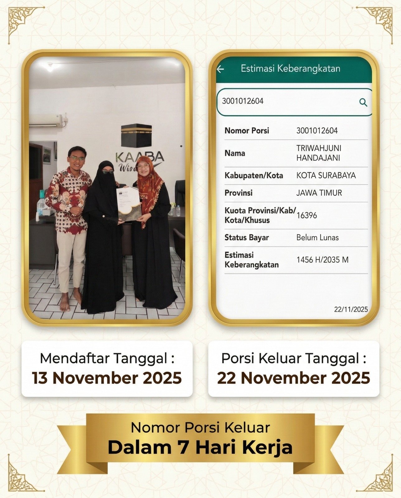 Koper & perlengkapan jamaah